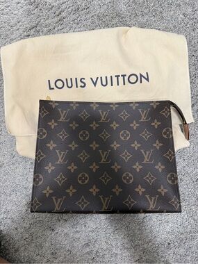 Brand new Louis Vuitton Monogram Toiletry Pouch 26